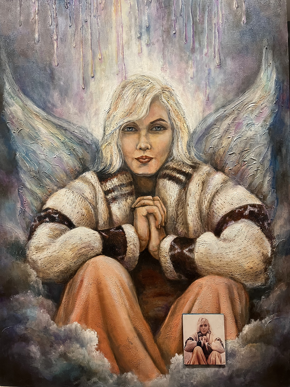 God's Tears for Marilyn painting